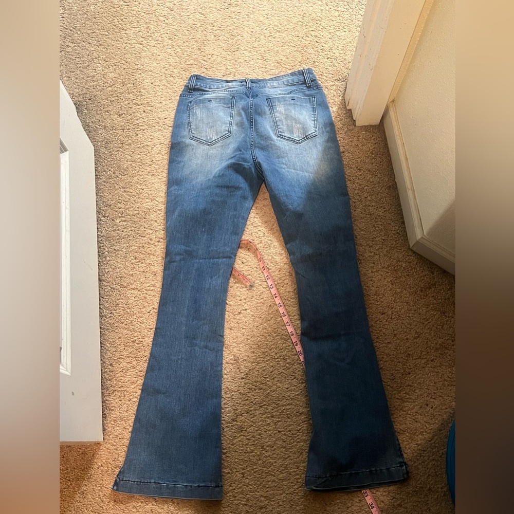 Brand new no tags Flamingo stretch jeans! SIZE L